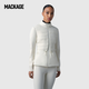 MACKAGE【七夕】MACKAGE女士 LAIKA-Z收腰修身羽絨服立領(lǐng)夾克 早秋新品 奶油白 XS