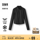 森馬（Semir）防曬外套|外套女短款正肩修身涼感2025夏季吸濕速干109325108003