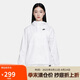 耐克(NIKE)女夏季連帽防曬衣  運動外套 輕薄透氣  DM6180-100白色M