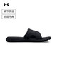 安德瑪（UNDERARMOUR）春夏Ignite 7女子運動(dòng)休閑拖鞋3026027 黑色001 42