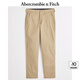 ABERCROMBIE & FITCH男裝春秋美式復(fù)古潮流寬松經(jīng)典直筒奇諾褲卡其褲KI130-2617 卡其色 32 /30 (175/82A)