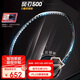李寧（LI-NING）羽毛球拍全碳素超輕高磅輕量型單拍風(fēng)刃500藍(lán)色 4U空拍