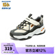 Skechers斯凱奇商場同款熊貓鞋老爹鞋男大童運(yùn)動(dòng)鞋春秋季兒童鞋405210L 男童/自然色/多彩色/NTMT 38