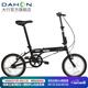 大行（DAHON）KT610折疊自行車16英寸單速男女學(xué)生上班上學(xué)城市通勤單車 黑色