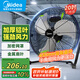 美的（Midea）電風(fēng)扇臺(tái)式趴地扇工業(yè)風(fēng)扇工廠倉庫車間交流定頻趴地風(fēng)扇商用地扇臺(tái)地扇大功率除甲醛 FT45-25B