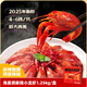 海底撈麻辣小龍蝦1.25kg 2025年新蝦中號(hào)4-6錢/只 凈蝦800g整蝦加熱即食