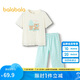 巴拉巴拉睡衣套裝男女童家居服空調服夏款【miiiiichan IP】209225171208