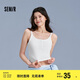 森馬（Semir）背心女短款顯瘦小個子夏季2025簡約風(fēng)亨利領(lǐng)緊身吊帶109325102003