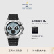 百年靈（BREITLING）【新品上市】機械計時B01計時腕表42男士手表冰藍瑞士機械表 冰藍-精鋼間鉑金-橡膠