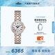 天梭（TISSOT） 瑞士手表小美人系列劉亦菲同款機械女士腕表送女友 間金 T126.207.22.013.00