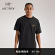 ARC'TERYX始祖鳥 KRAGG COTTON LOGO SS 透氣 男子 棉質(zhì)短袖T恤 24K BLACK/黑色 M