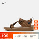 耐克（NIKE）官方男子輕便涼鞋夏季新款緩震魔術(shù)貼個(gè)性支撐 DJ6605 201淺英國(guó)褐/黑/淺英國(guó)褐 42.5