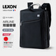 樂上（LEXON）電腦包15.6/16英寸雙肩包男雙層書包商務(wù)旅行筆記本背包七夕禮物