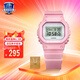 卡西歐（CASIO）電子手表女baby-g網(wǎng)紅小方塊樹(shù)脂運動(dòng)防水學(xué)生520送女友禮物 DW-5600SC-4潮流清新粉