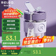 物生物（RELEA）玻璃杯夏季水杯大容量女士咖啡杯吸管杯泡茶杯學(xué)生杯子生日禮物