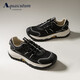 雅格獅丹（Aquascutum）男鞋2025秋季新款男士休閑運動(dòng)鞋防滑增高透氣網(wǎng)面鞋 黑色 40