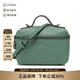 瓏驤（LONGCHAMP）新品 女士牛皮迷你手提單肩斜挎包盒子包化妝包女包10187 987 D90 鼠尾草綠