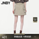 JNBY/江南布衣夏季半身裙女工裝風(fēng)棉質(zhì)通勤A型短裙休閑5O5D15340 287/黃卡其 L