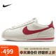 耐克NIKE女子休閑鞋板鞋阿甘鞋CORTEZ新年紅運(yùn)動(dòng)鞋F(xiàn)Z5167-133帆白38