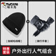啄木鳥(niǎo)皮手套男冬季騎行加絨觸屏開(kāi)車(chē)戶(hù)外摩托車(chē)防風(fēng)保暖外賣(mài)棉滑雪手套 套裝2【手套+帽子】