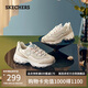 斯凱奇（Skechers）奶茶熊女鞋夏季厚底老爹鞋軟底透氣百搭熊貓鞋休閑運(yùn)動(dòng)鞋149238