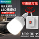 Biuyum 插座壁燈超亮led插電式照明室內(nèi)倉庫車間即插即用節(jié)能E27螺口 三插頭燈座+40W燈泡 白光