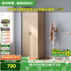全友家居 家用現(xiàn)代簡約成品衣柜臥室二門立柜簡易收納儲物柜子掛衣柜