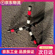 防爆三角錐防撞反光錐安全標(biāo)識防沖撞帶刺路障阻車器幼兒園學(xué)校單位 32*2.5*350