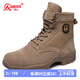 強(qiáng)人羊毛保暖男靴3515作戰(zhàn)靴冬季戶外登山訓(xùn)練棉靴 棕色防寒靴 棕 44