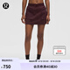 lululemon丨Glyde 女士徒步工裝短裙 LW8AMPS 李子暗紫 S