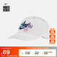 耐克（NIKE）官方男女童CLUB大童軟頂運動(dòng)帽夏季純棉HM6951 133帆白/神秘火烈鳥(niǎo)紅 均碼