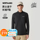 諾詩(shī)蘭（NORTHLAND）25年新款戶(hù)外防曬吸濕速干立領(lǐng)長(cháng)袖T恤打底衫上衣