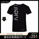 Canter Koala  t恤男 25春夏新款官網(wǎng)ck男裝短袖字母印花圓領(lǐng)休閑百搭短袖T恤0 ck0黑色短袖t恤 XL /180 建議135-155斤