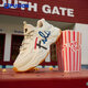 FILA FUSION潮牌斐樂(lè )女鞋BUBBLE泡泡鞋時(shí)尚百搭休閑鞋運動(dòng)鞋女 米色-AG經(jīng)典款 厚底增高 37.5