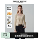 Teenie Weenie【原紗防曬】小熊淑女白色毛衣針織開(kāi)衫長(zhǎng)袖打底衫女空調(diào)衫 乳白色 M (165)