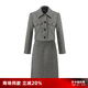 歌莉婭（GOELIA）千鳥格套裝女冬季新款羊毛小香風(fēng)外套半裙三件套1ACLAB10B 12C黑白格 L (165)