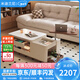 米迪蘭尼中古風可移動高級多功能升降巖板帶輪茶幾沙發(fā)邊幾邊柜帶輪小推車 復古黑【可升降桌面】樂見