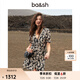 ba&sh bash法式氣質(zhì)v領(lǐng)短袖碎花茶歇連衣裙多色女1E22TAIS NOIR S (0)