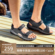 斯凱奇（Skechers）涼鞋男士夏季外穿運(yùn)動(dòng)涼拖鞋透氣軟底休閑沙灘鞋204105