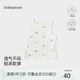 babylove嬰兒背心夏季純棉網(wǎng)眼清新夏日寶寶無袖t恤打底上衣清涼夏裝