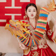 靚赫婚禮拍照道具舞龍訂婚晨袍女方新娘領(lǐng)證接親擺拍跟拍用品材料包大