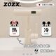 ZOZX日本卡通冷熱水標(biāo)識貼家用浴室廚房水龍頭開關(guān)標(biāo)牌防水標(biāo)簽貼紙 米奇米妮冷熱 一對
