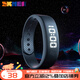 時(shí)刻美（skmei）手表男女學(xué)生簡約無感運(yùn)動(dòng)計(jì)步震動(dòng)鬧鐘電子表卡路里智能手環(huán) 黑色彩盒【震動(dòng)鬧鐘 3D計(jì)步】