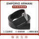 安普里奧·阿瑪尼（Emporio Armani）經(jīng)典男士時尚商務(wù)休閑板扣腰帶皮帶含禮盒送禮物Y4S427YTU7J 黑色