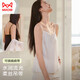 貓人（MiiOW）吊帶背心女夏季【涼感冰絲】無(wú)痕抹胸內(nèi)搭打底衫白色吊帶可外穿
