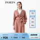 PORTS寶姿女裝 秋冬新品女裝長(zhǎng)袖長(zhǎng)大衣SN9C039JZF071 月石粉 M 6