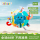 jollybaby【海洋早教八件套】布書手抓球安撫掛件跳跳球 0-3 歲益智玩具 尾巴手抓球 海洋主題