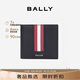 BALLY巴利【七夕禮物】男包錢包短款錢夾皮夾卡夾 6224893 黑色 均碼