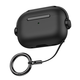 兜兜格新款潮牌適用airpods4保護(hù)套磨砂蘋果耳機(jī)殼簡(jiǎn)約防摔Airpodspro3/2純色三代藍(lán)牙高級(jí)硅膠殼男女款 【午夜黑】 蘋果airpods pro