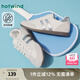 熱風(fēng)（Hotwind）女鞋軟底百搭德訓(xùn)鞋2025年春秋新款輕便透氣通勤小白鞋休閑女板鞋 70白銀 (預(yù)售8.28發(fā)貨) 37 235mm